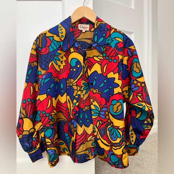 SOLD - HOST PICK 🤩🤩 Vintage Blouse - pictures don’t do this one justice! - Picture 3 of 3